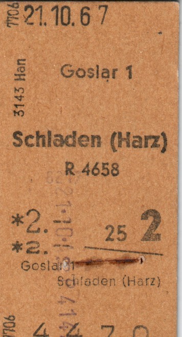 Fahrkarte